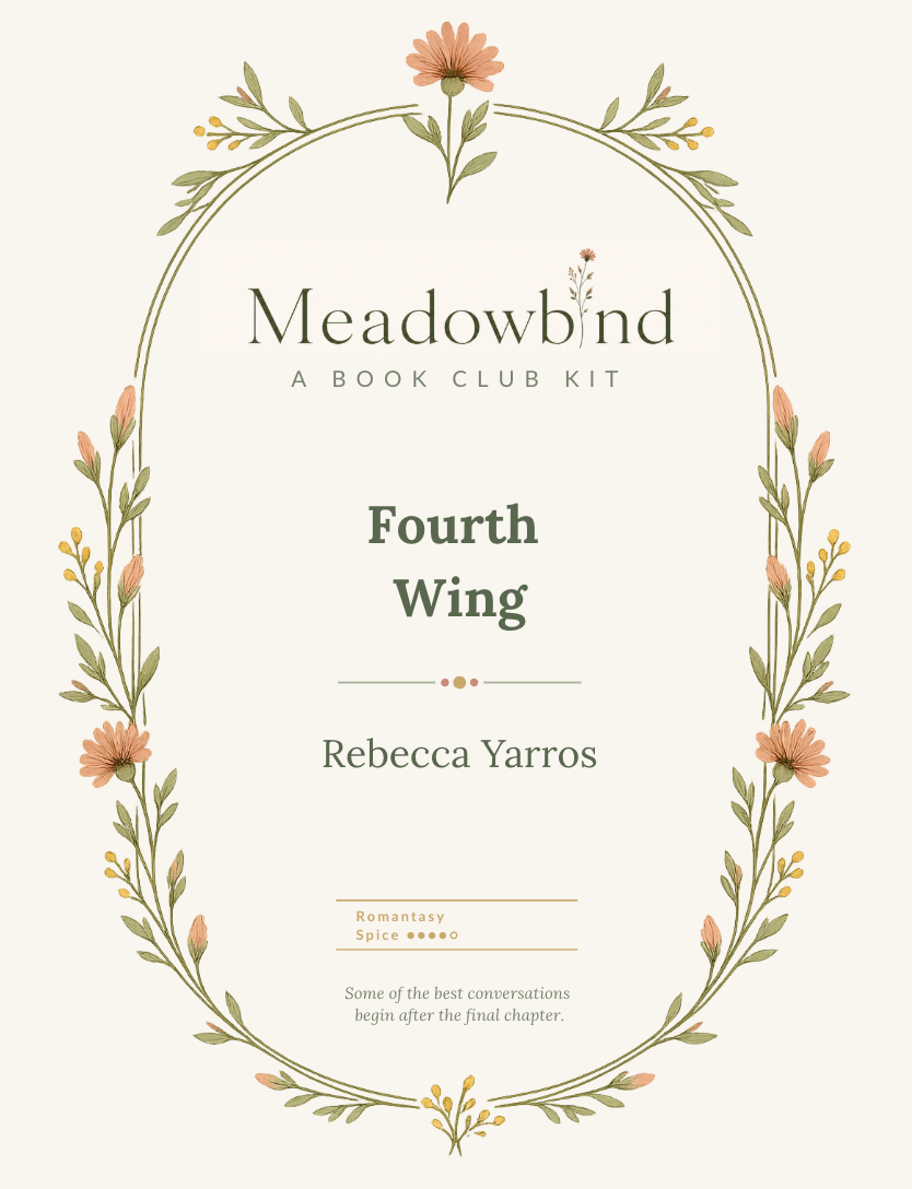 Fourth Wing Book Club Kit — Discussion Questions & Guide
