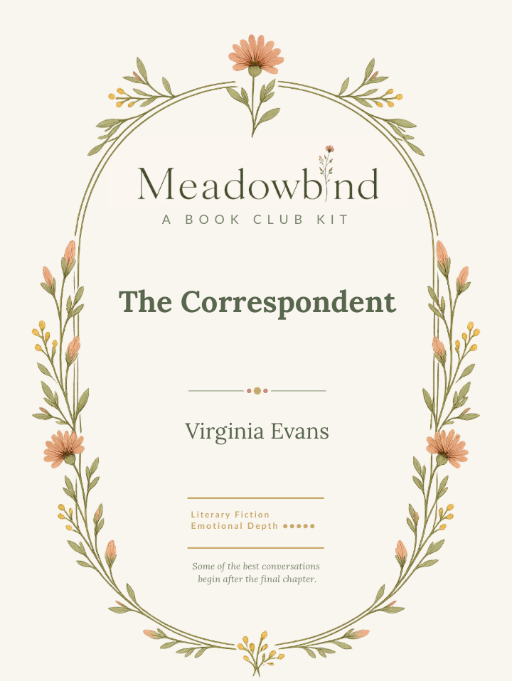 The Correspondent Book Club Kit — Discussion Questions & Guide