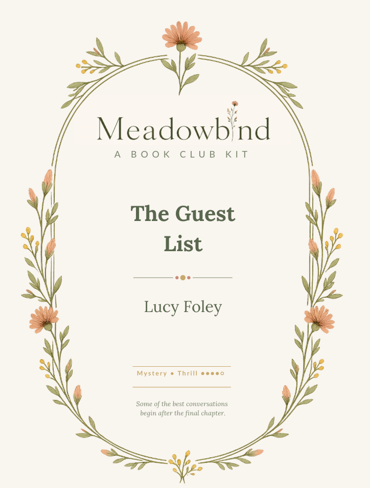 The Guest List Book Club Kit — Discussion Questions & Guide