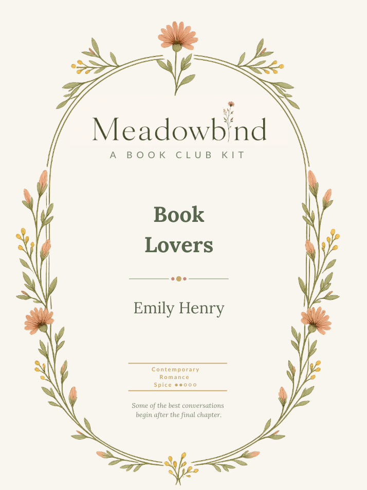 Book Lovers Book Club Kit — Discussion Questions & Guide