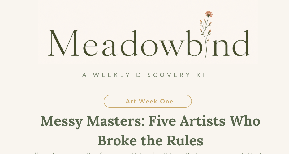 Art 1 — A Meadowbind Weekly Discovery Kit